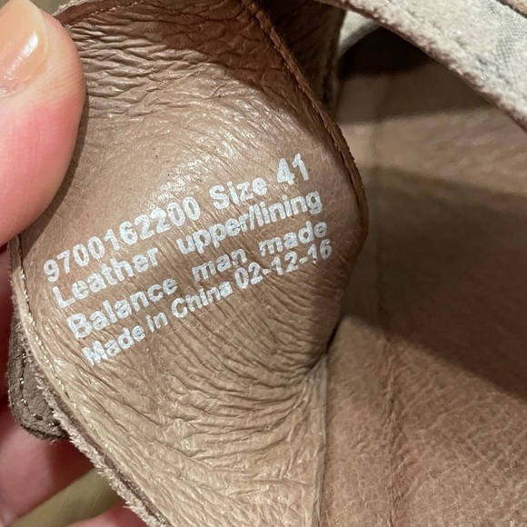 Dansko Jessie Sandal Taupe Marble Suede 9700162200 Size 41 (US 10-10.5) - Picture 5 of 13